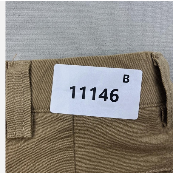 Vintage Ralph Lauren RRL Pants Trousers Mens 32x34 Tan Khaki Chino Button Fly - Picture 13 of 13